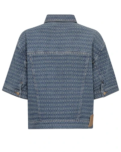 Mos Mosh - MMEbba Bobble Jakke - Blue